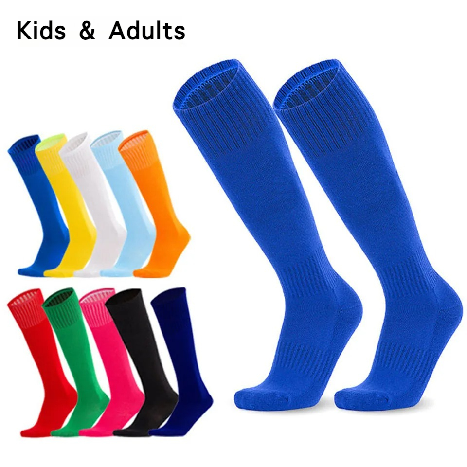 Sock Garter Men - Meias de desporto para futebol, compridas,