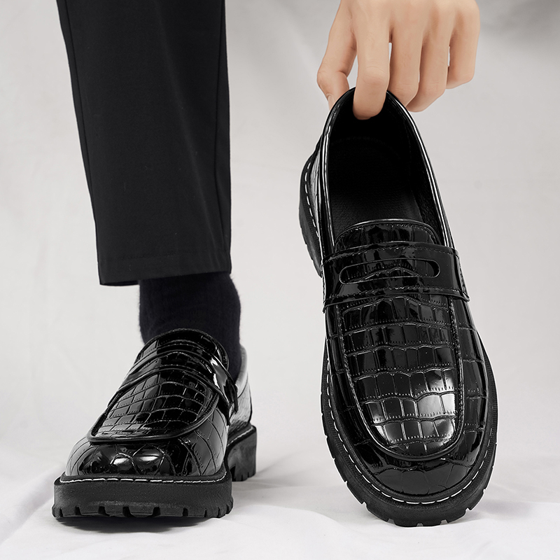 Formal Men Daily Wear Footwear - Sapatos masculinos casuais, com padrão de