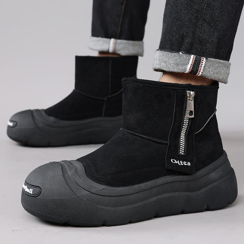 Botas Oxford de inverno para h - Men Formal Wear With Boots avaliação e preço