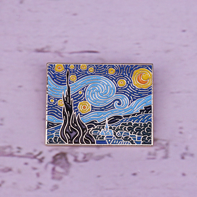 Broche de Esmalte Suave Van Go - Tuxedo Lapel Pin avaliação e preço