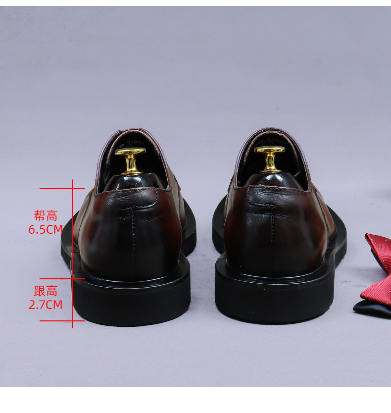 Sapatos Oxford Derby Masculino - Formal Men Daily Wear Footwear avaliação e preço