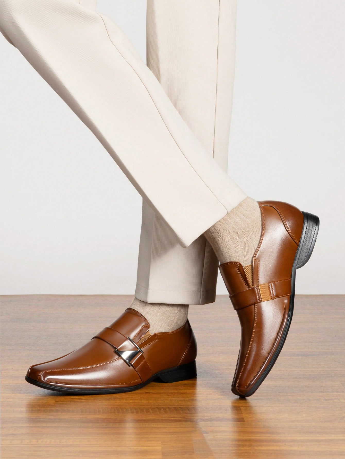 Mocassins de couro forrados, d - Formal Men Daily Wear Footwear avaliação e preço